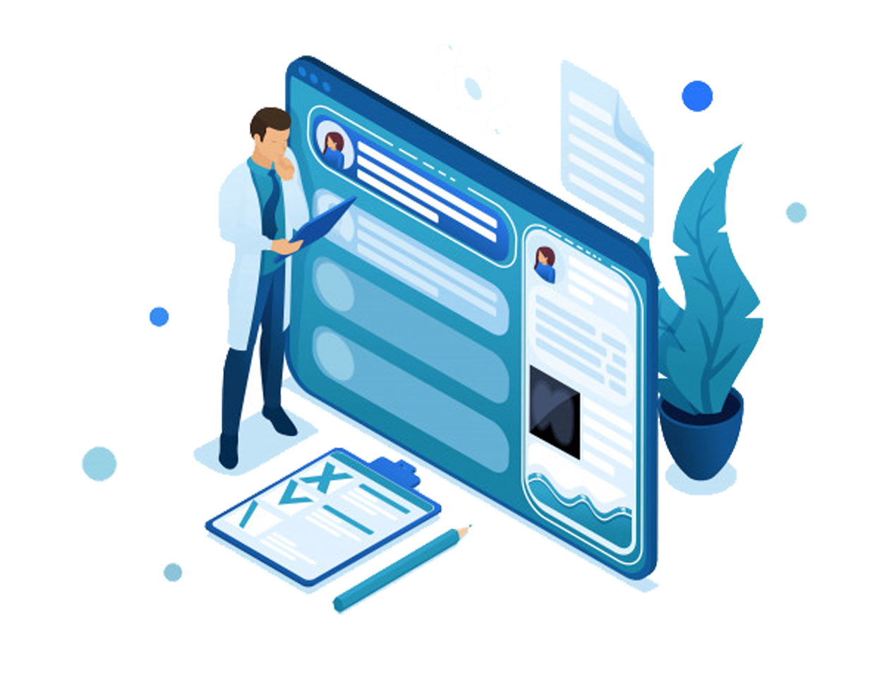 Patient Online Report Lab Software